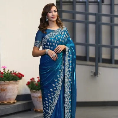 Elegant sarees for every occasion – explore silk, chiffon, georgette, and embroidered styles.