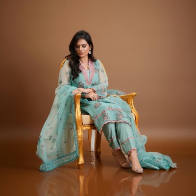 Premium Unstitched Dress Material for Custom Salwar Suits | Suratsilkhouse